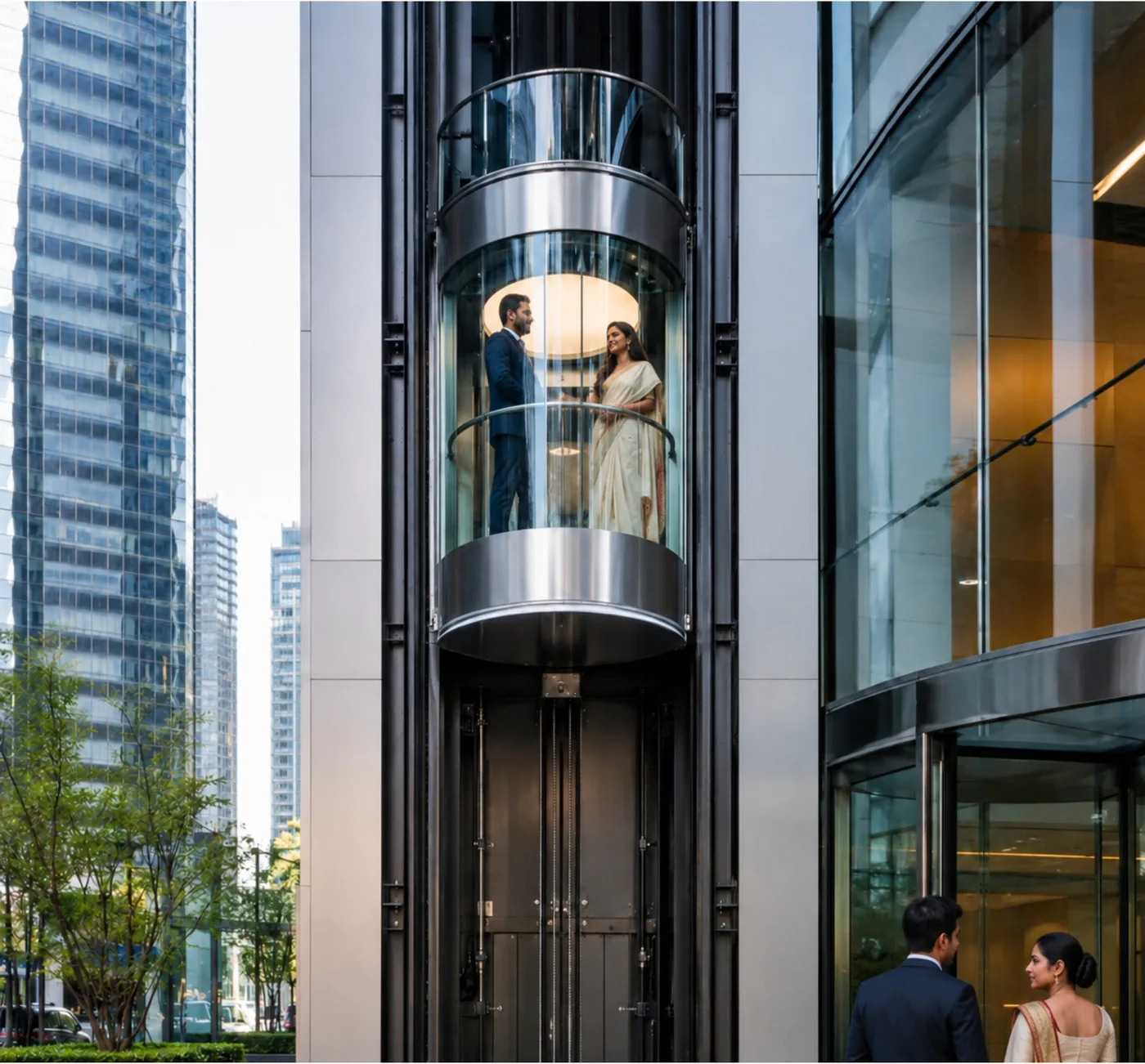Atrium — panoramic capsule — Celestia Elevators