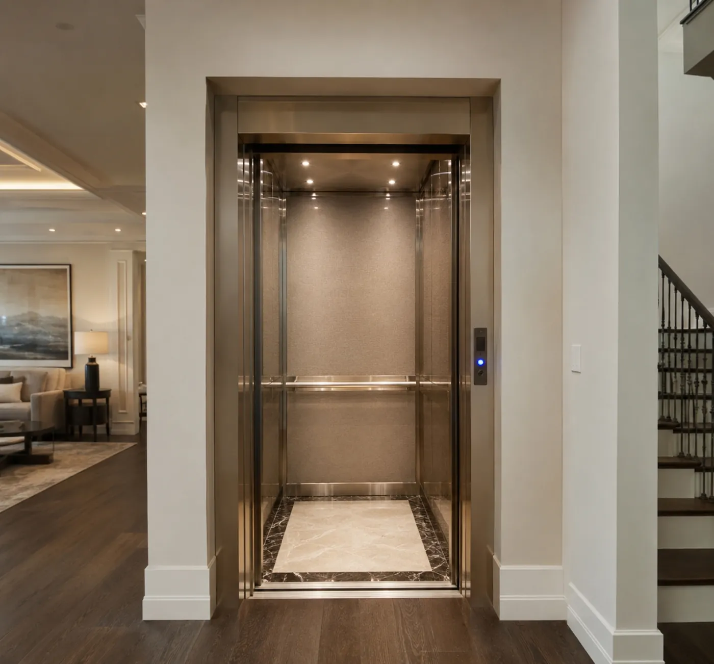 Villa — home elevator — Celestia Elevators